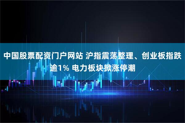 中国股票配资门户网站 沪指震荡整理、创业板指跌逾1% 电力板块掀涨停潮